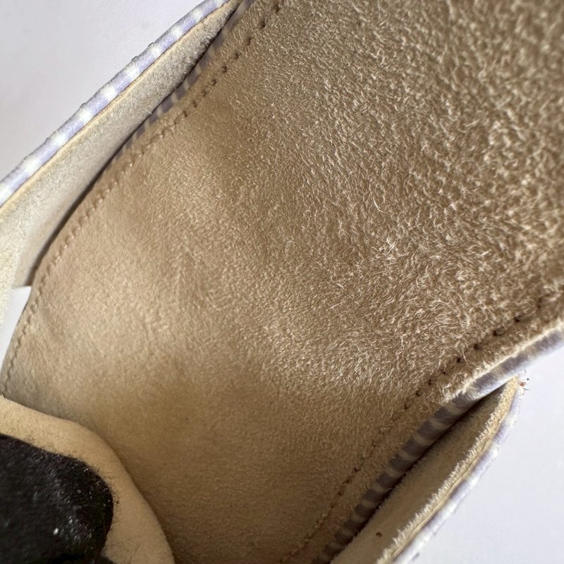 🤍清純款💙Chanel 藍白色山茶花低跟涼鞋38-25