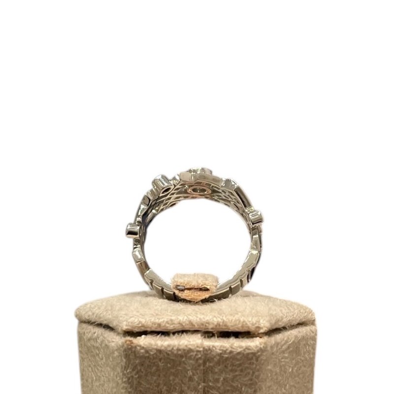 CHANEL 香奈兒 HUGS & KISSES 鑽石戒指 K18WG #50-5