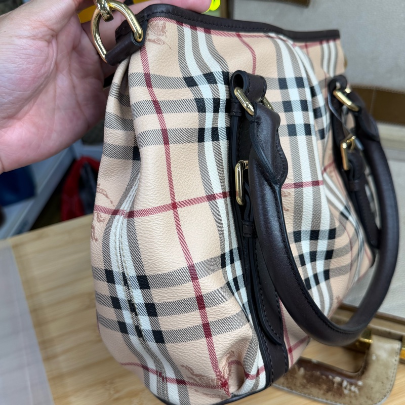上架中🔑Burberry 經典格紋拉鍊3用包-3