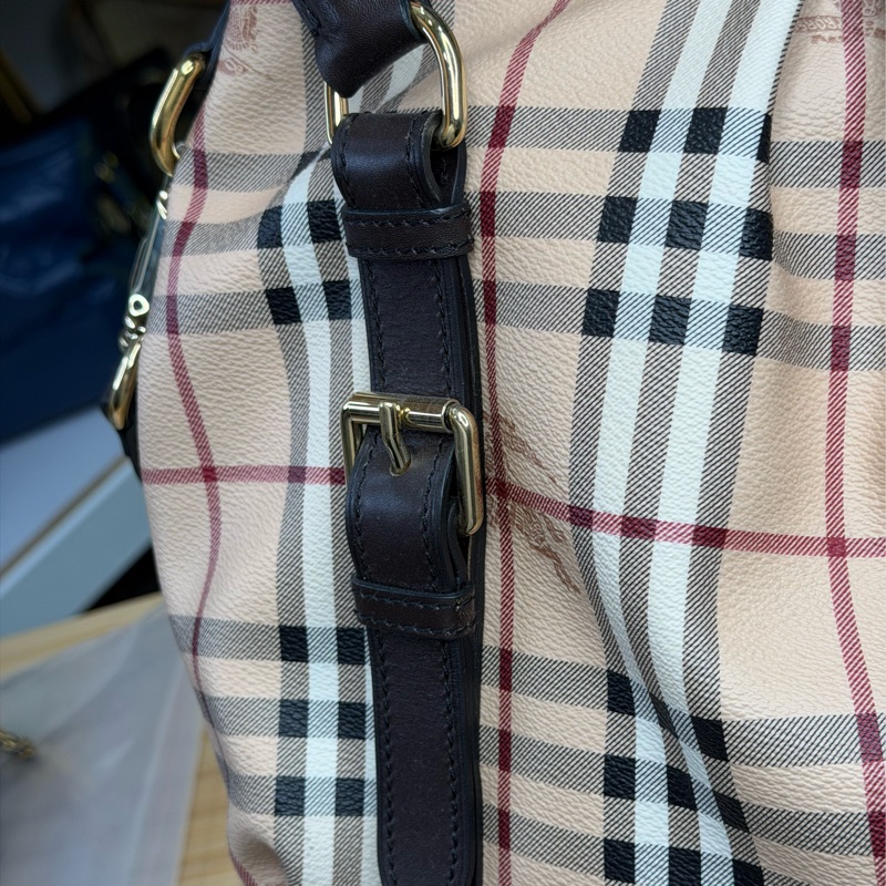 上架中🔑Burberry 經典格紋拉鍊3用包-5