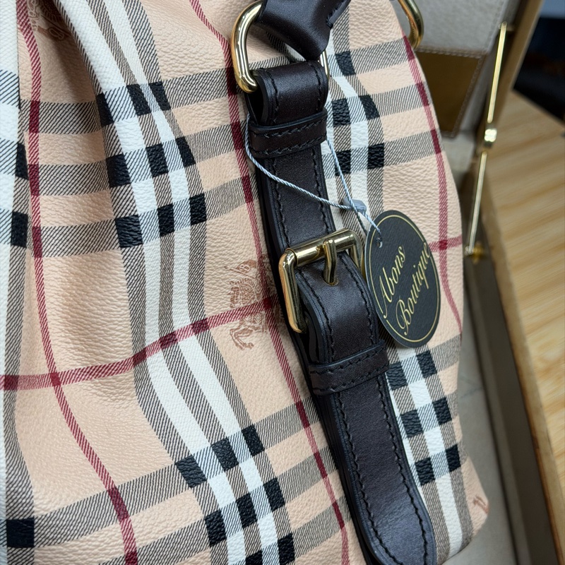 上架中🔑Burberry 經典格紋拉鍊3用包-6