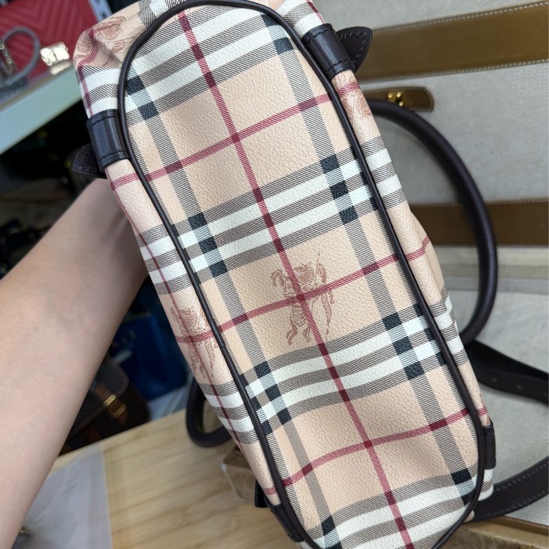上架中🔑Burberry 經典格紋拉鍊3用包-11