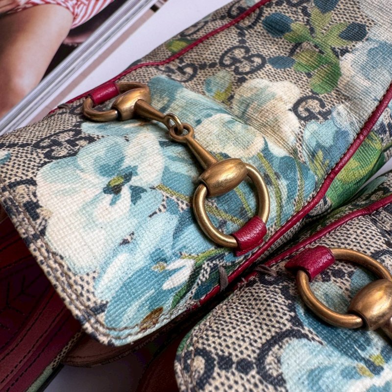 🎊辨識度超高 Gucci Princetown系列花卉穆勒鞋37.5-7