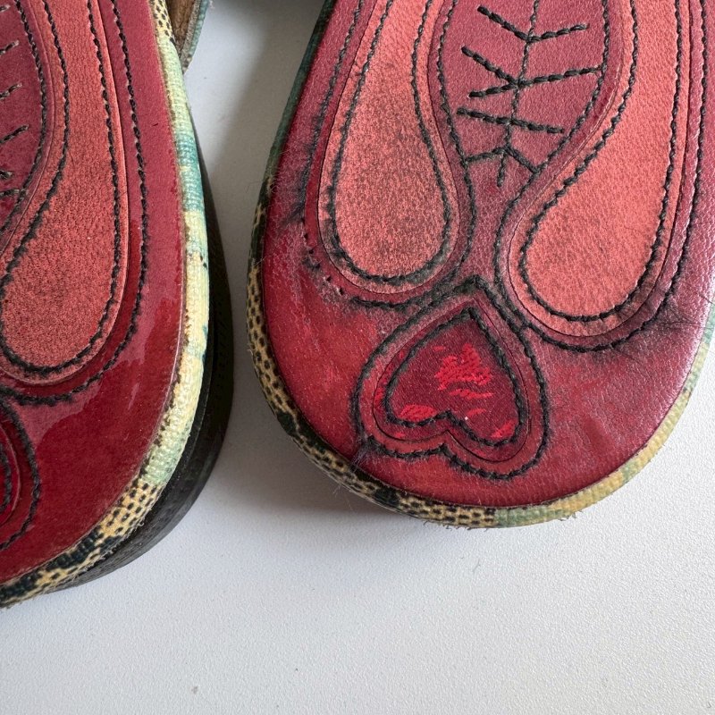 🎊辨識度超高 Gucci Princetown系列花卉穆勒鞋37.5-11