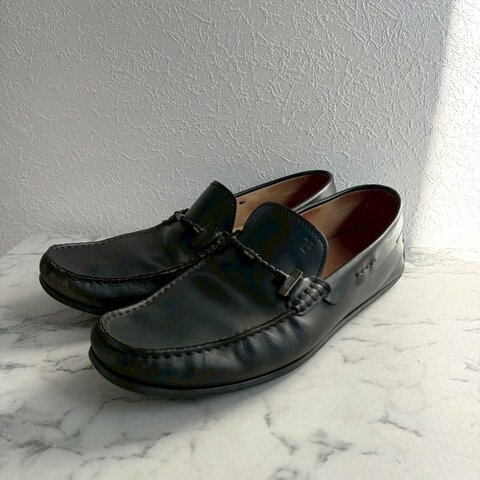 👟上班必買款 TODS 男生黑色樂福鞋