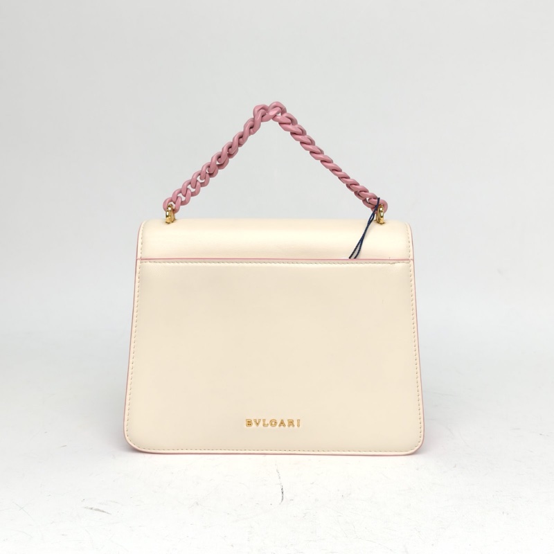 BVLGARI 拼色羊皮金扣SerpentiForever系列七夕限定款蛇頭包-2