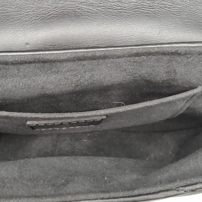 LOUIS VUITTON NewWave蜜臀包小號黑色牛皮金扣2019-5