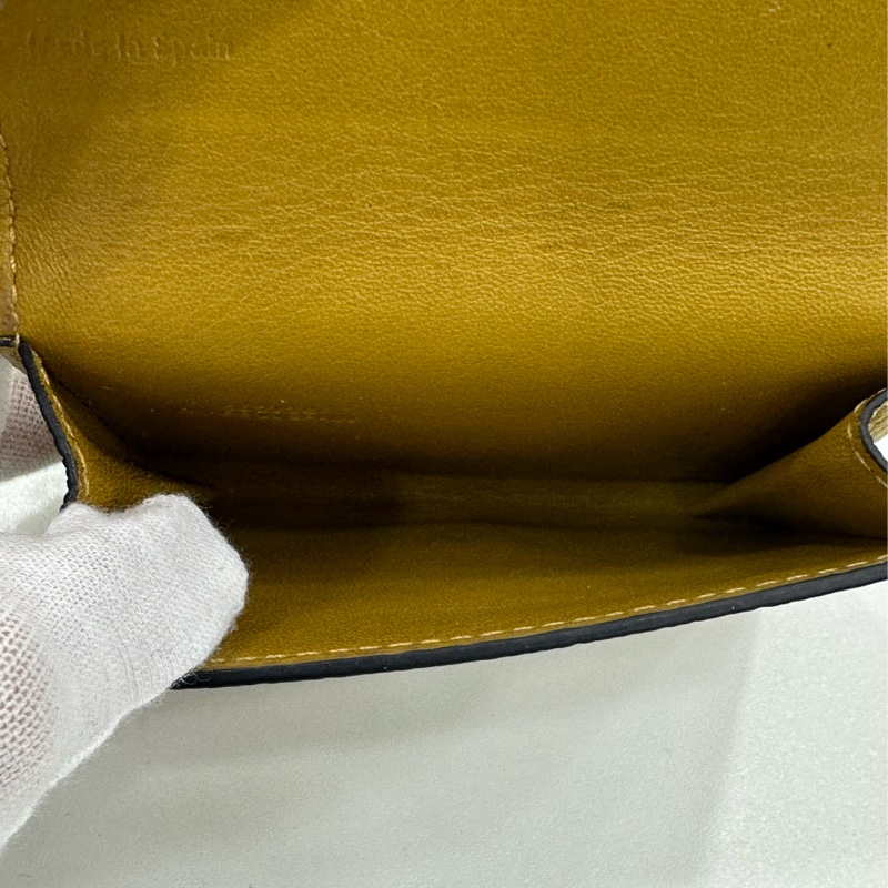 LOEWE 三折錢包 三角折疊款-7