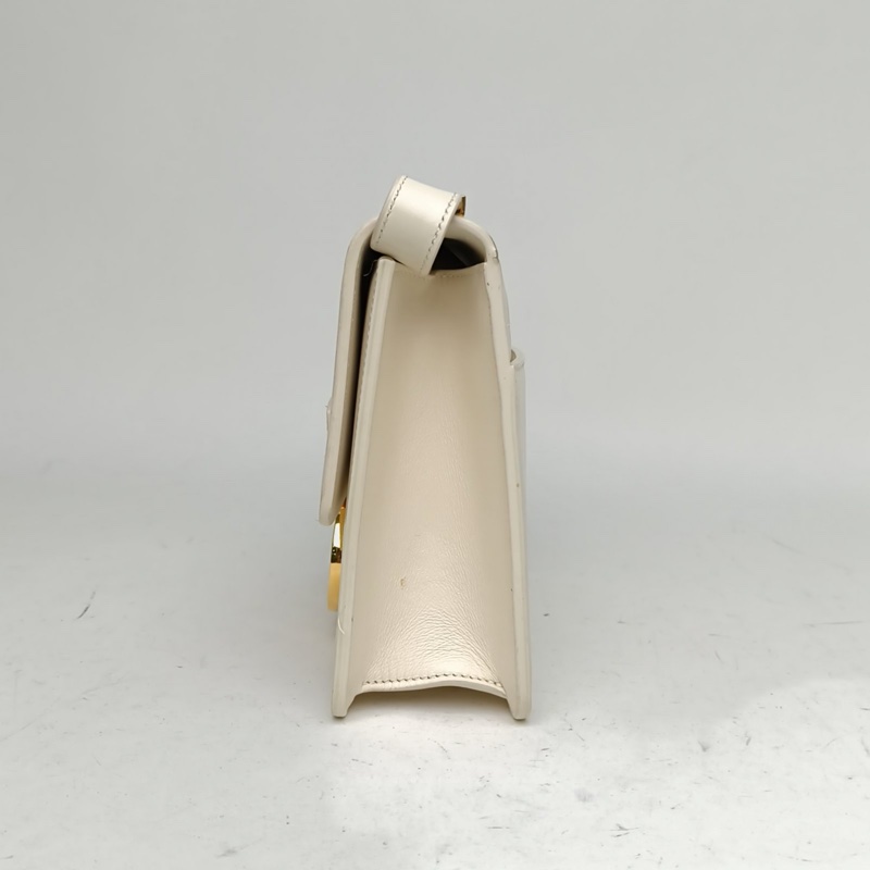 DIOR 30Montaigne蒙田皮肩帶大號24米白色牛皮-1