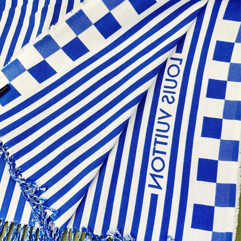 Louis vuitton 沙滩巾,沙花巾-9