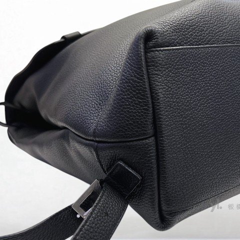 Y2008-YSL Sac de jour黑牛皮後背包 480585-6