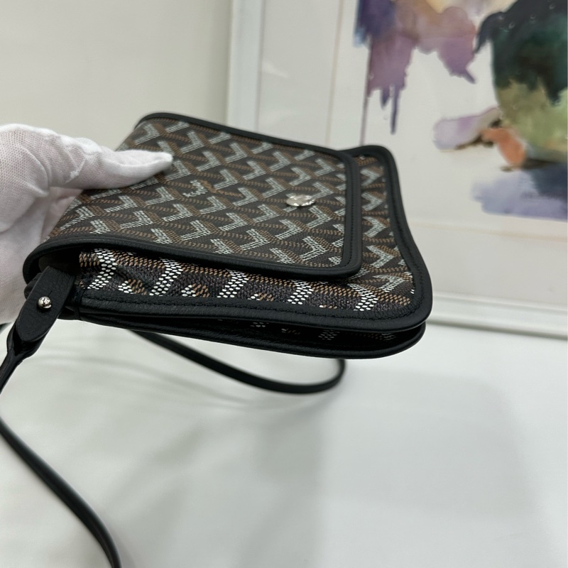 Goyard 戈雅 信封包灰 woc灰色 25年編碼 有購證-3