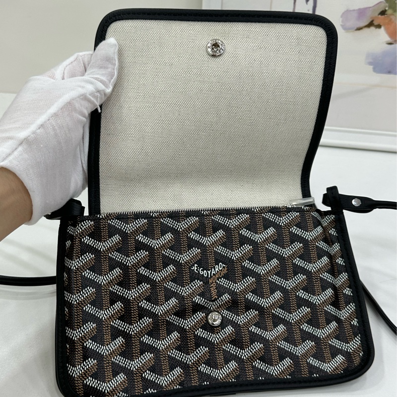 Goyard 戈雅 信封包灰 woc灰色 25年編碼 有購證-5
