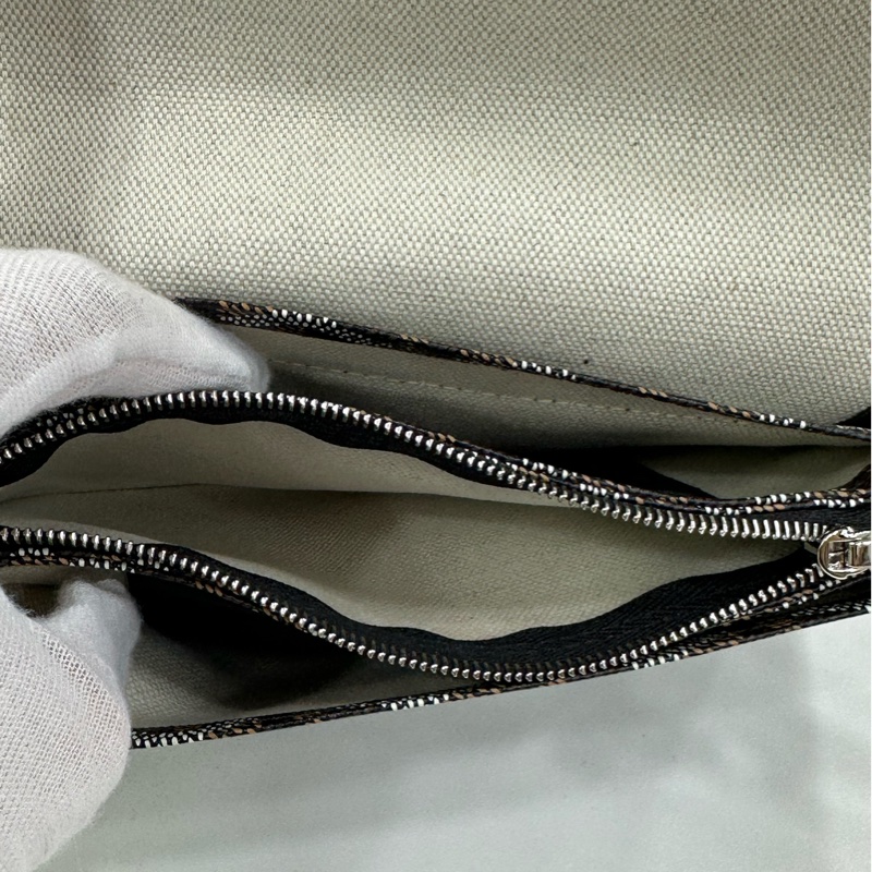 Goyard 戈雅 信封包灰 woc灰色 25年編碼 有購證-6