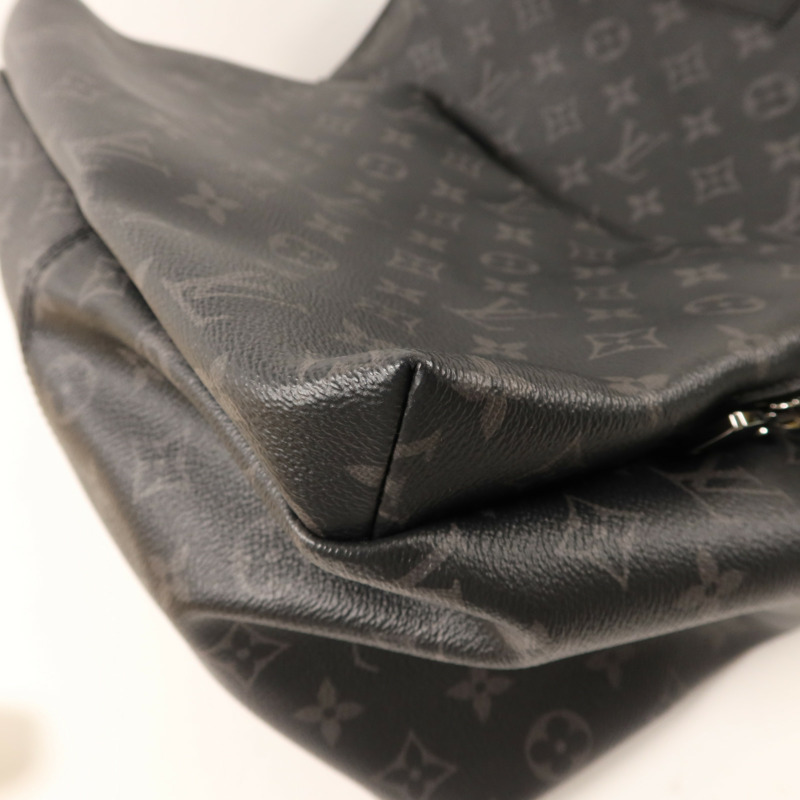 LOUIS VUITTON Monogram Eclipse Discovery PM銀扣背包-13