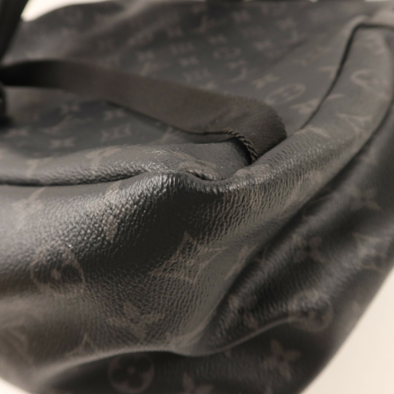 LOUIS VUITTON Monogram Eclipse Discovery PM銀扣背包-15