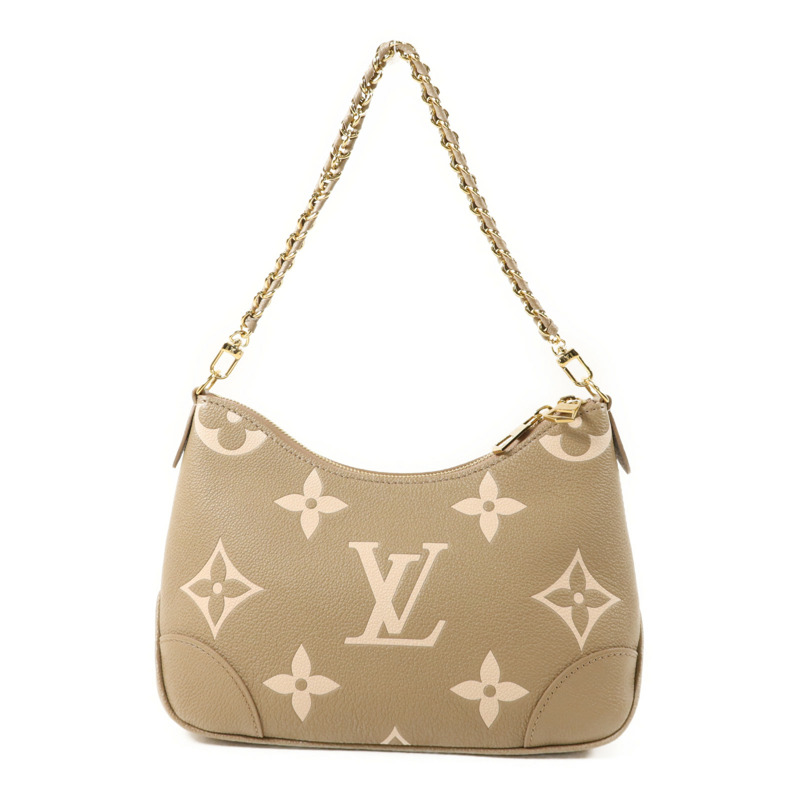 LOUIS VUITTON Monogram Empreinte Boulogne PM金扣手挽肩背兩用袋-1