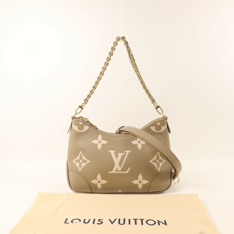 LOUIS VUITTON Monogram Empreinte Boulogne PM金扣手挽肩背兩用袋-9