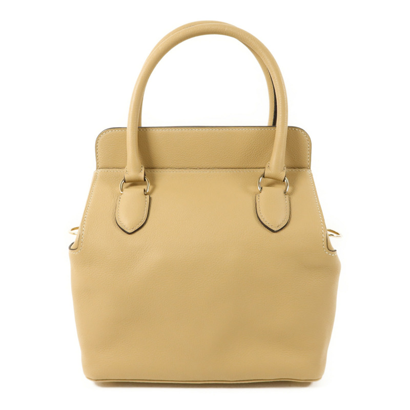 HERMES Evercolor皮革Tool Box 20金扣手挽肩背兩用袋Trench/Cuivre-1