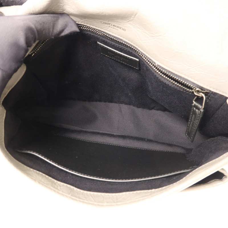 SAINT LAURENT 牛皮皮革Niki銀扣鏈帶肩背袋-4