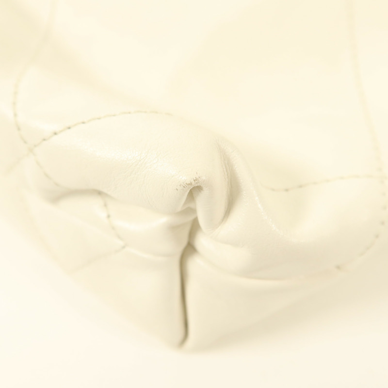 CHANEL 牛皮皮革Chanel 22 Mini金扣手挽肩背兩用袋-16