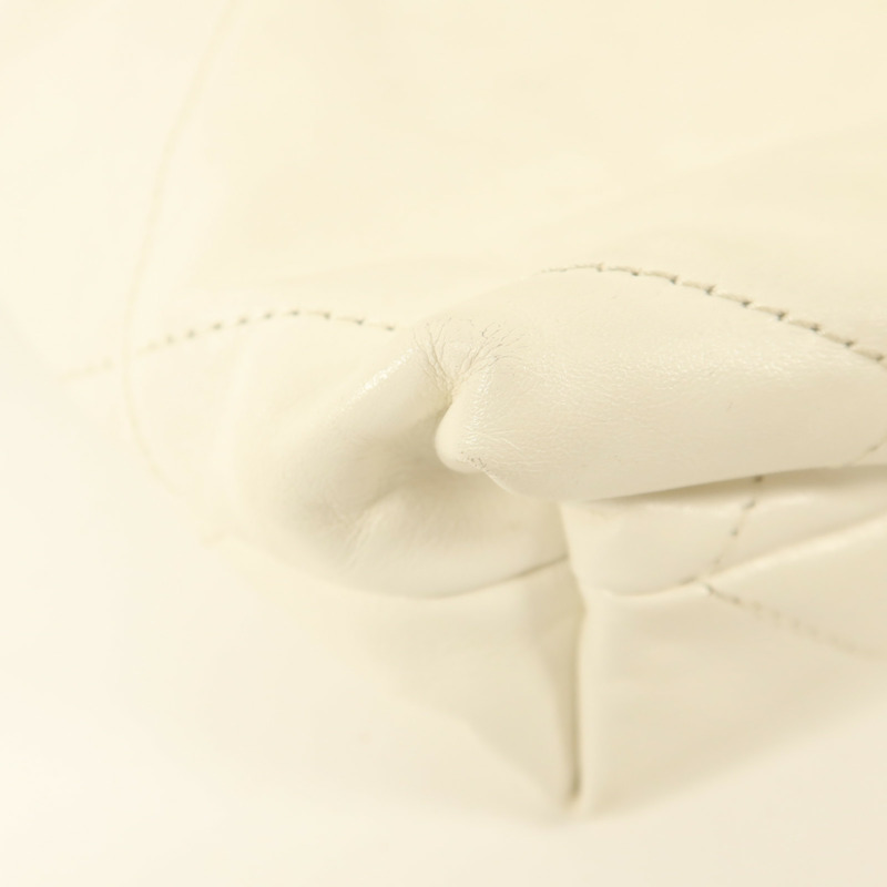 CHANEL 牛皮皮革Chanel 22 Mini金扣手挽肩背兩用袋-17