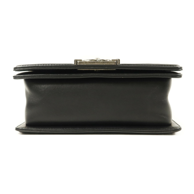 CHANEL 羊皮皮革Boy 20鏈帶肩背袋-3