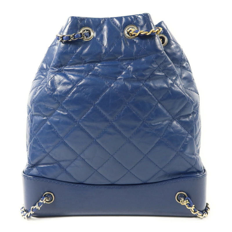 CHANEL 牛皮皮革Gabrielle Backpack背包-1
