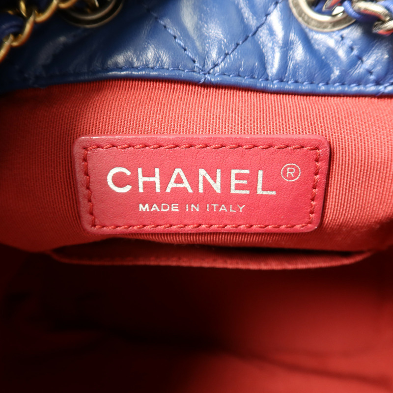 CHANEL 牛皮皮革Gabrielle Backpack背包-5