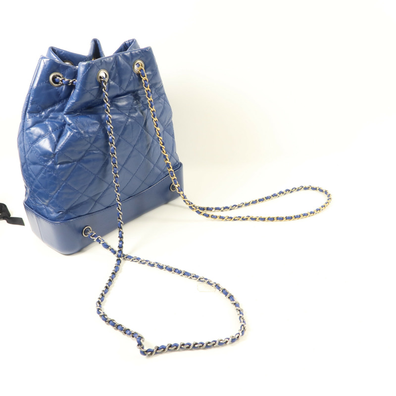 CHANEL 牛皮皮革Gabrielle Backpack背包-8