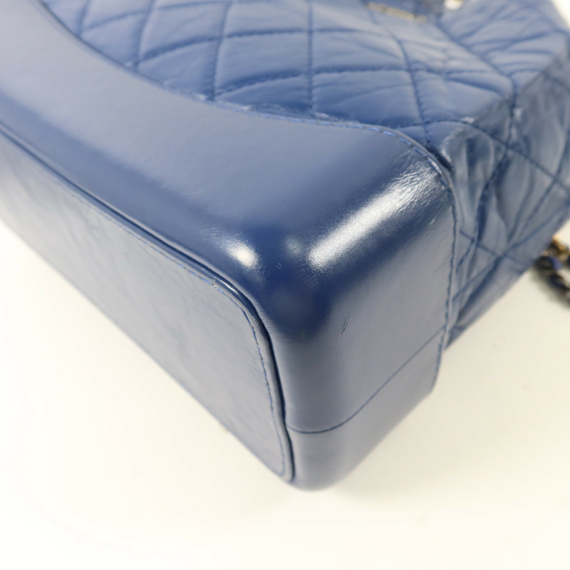 CHANEL 牛皮皮革Gabrielle Backpack背包-12