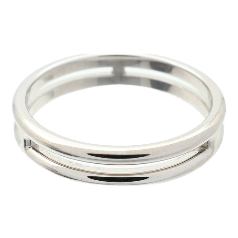 HERMES 18K白金Ariane Ring戒指US#5.75/HERMES#51-4