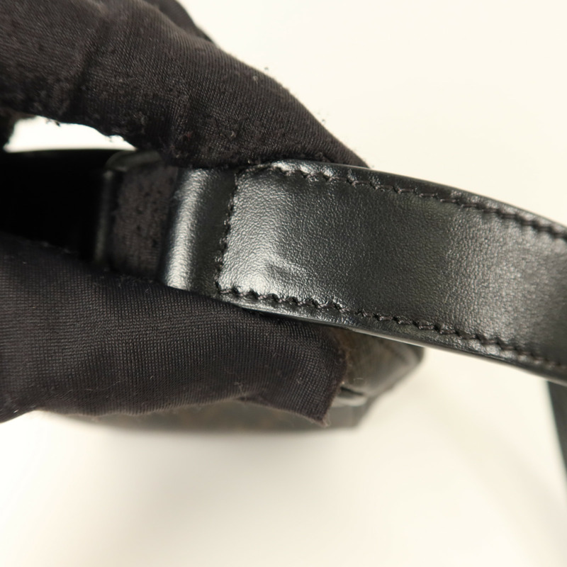 CELINE 塗層帆布Camera Bag銀扣肩背袋-17