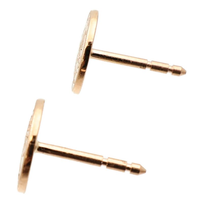 HERMES 18K玫瑰金Ex-Libris Earrings耳環-5