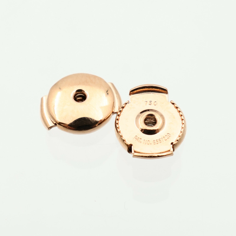 HERMES 18K玫瑰金Ex-Libris Earrings耳環-7