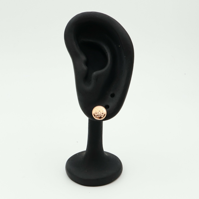 HERMES 18K玫瑰金Ex-Libris Earrings耳環-8