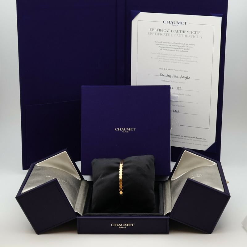 Chaumet 18K玫瑰金Bee De Chaumet Bracelet手鐲-10