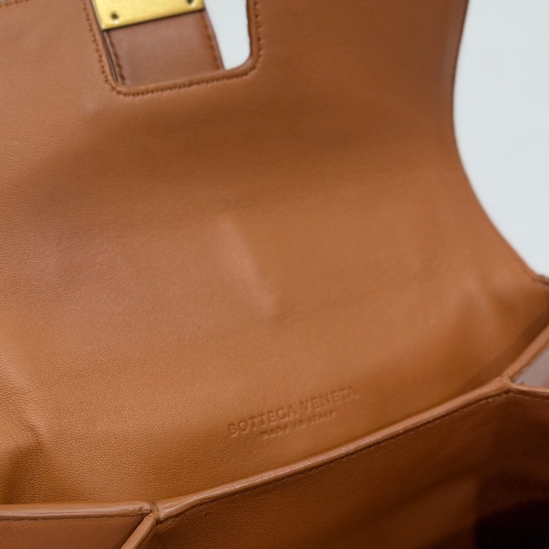 BOTTEGA VENETA BV Piazza 拼色 兩用 風琴包 咖黑 手提包 肩背包 斜背包 側背包-28