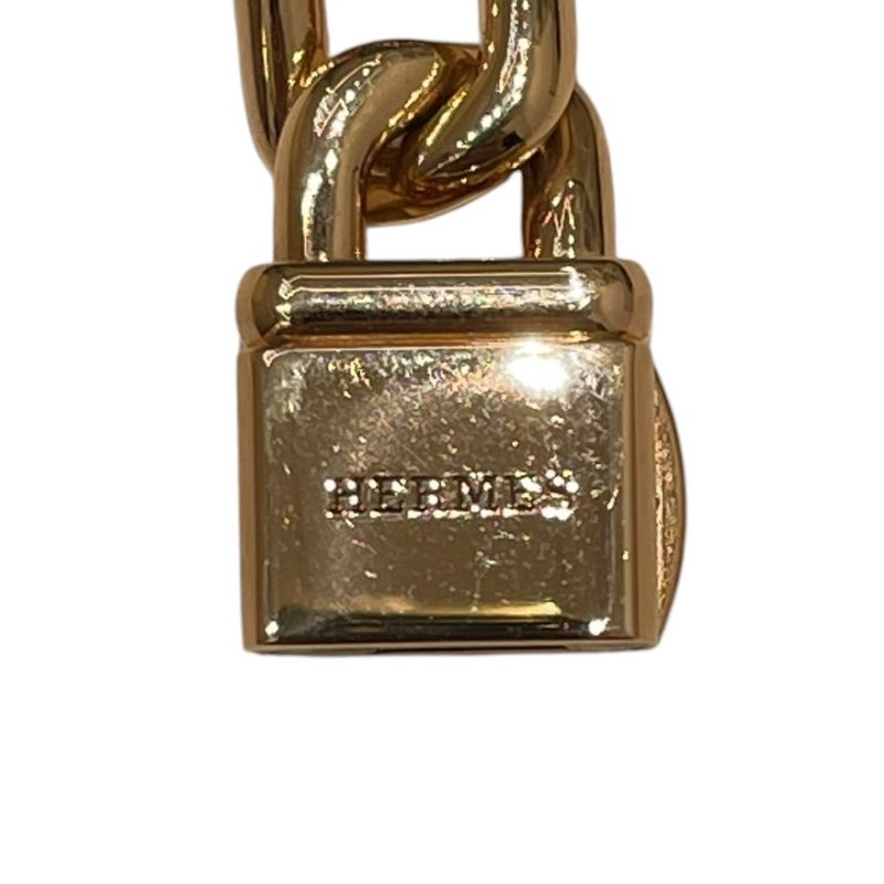 HERMES 愛馬仕 NANTUCKET PM 鑽石石英錶 K18PG-6