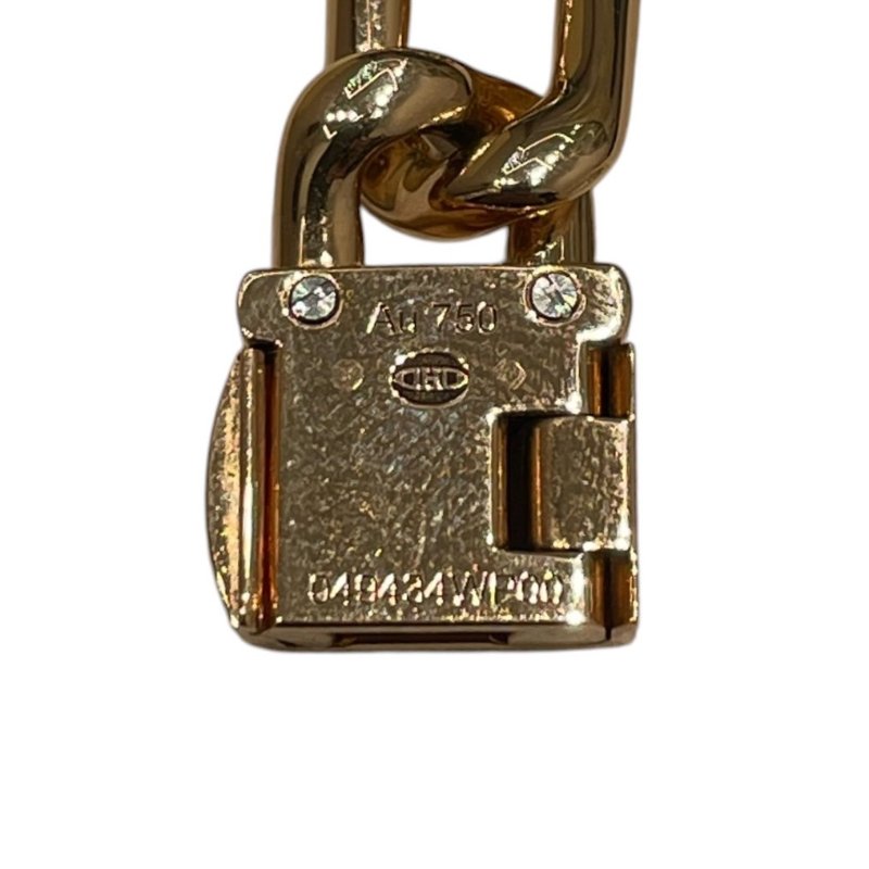 HERMES 愛馬仕 NANTUCKET PM 鑽石石英錶 K18PG-7