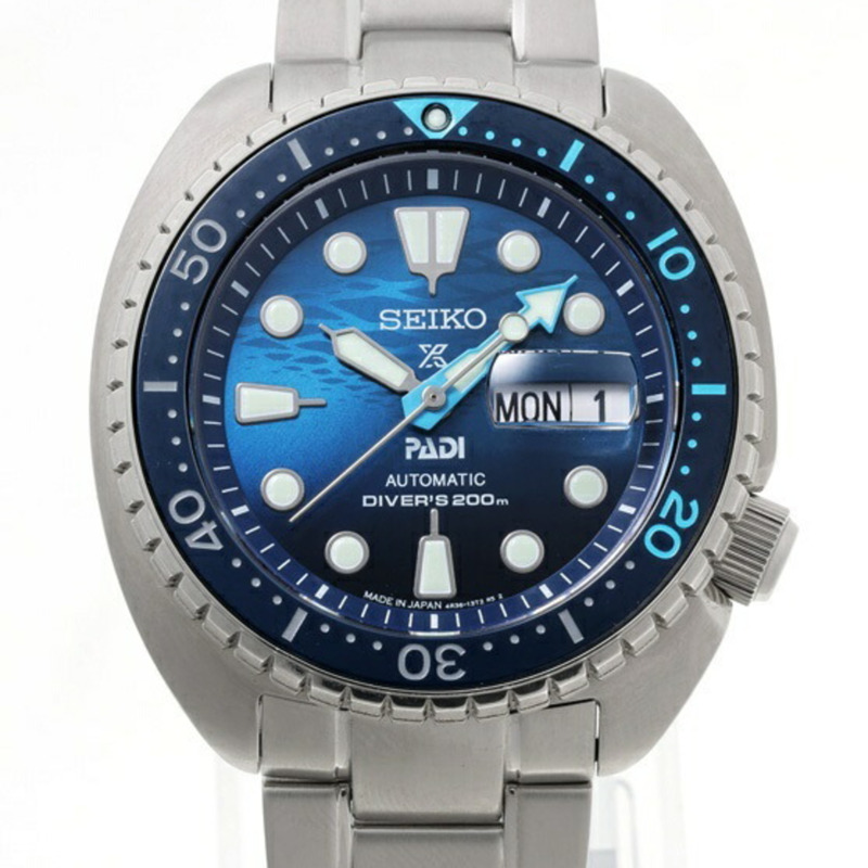精工 Prospex 潛水錶 PADI 特別版 SBDY125 4R36-06Z0 藍色自動腕錶-2