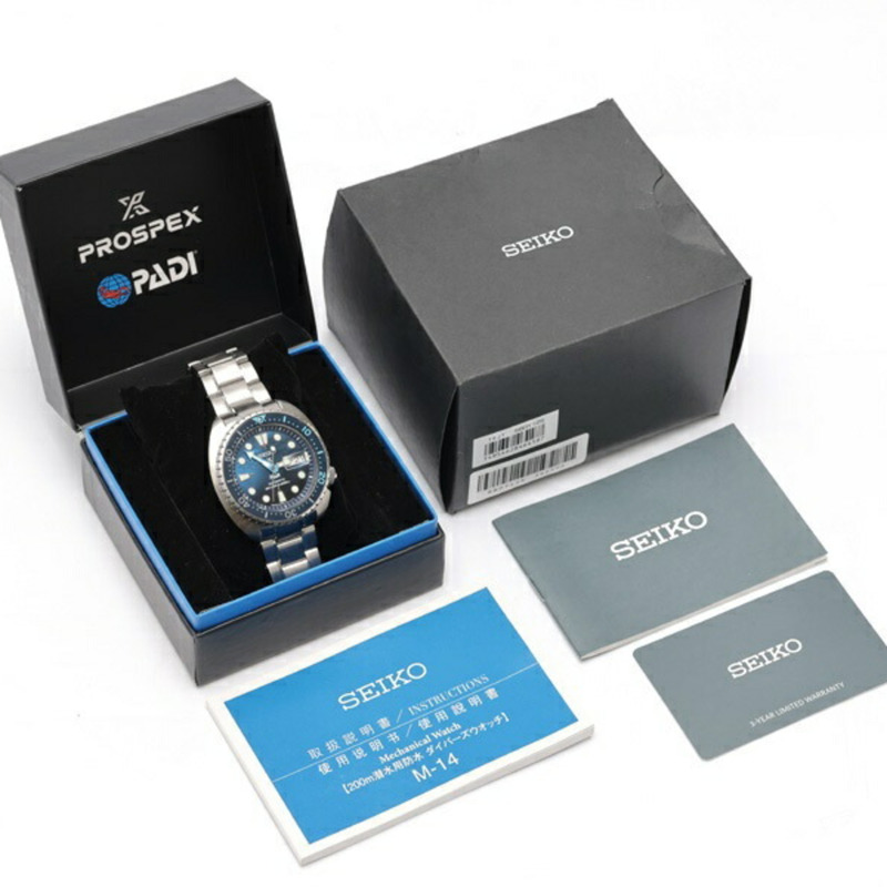 精工 Prospex 潛水錶 PADI 特別版 SBDY125 4R36-06Z0 藍色自動腕錶-7