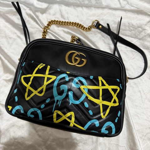 GUCCI 小牛皮相機包