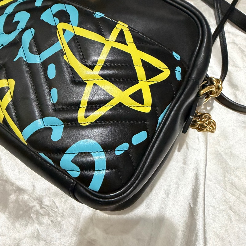 GUCCI 小牛皮相機包-3