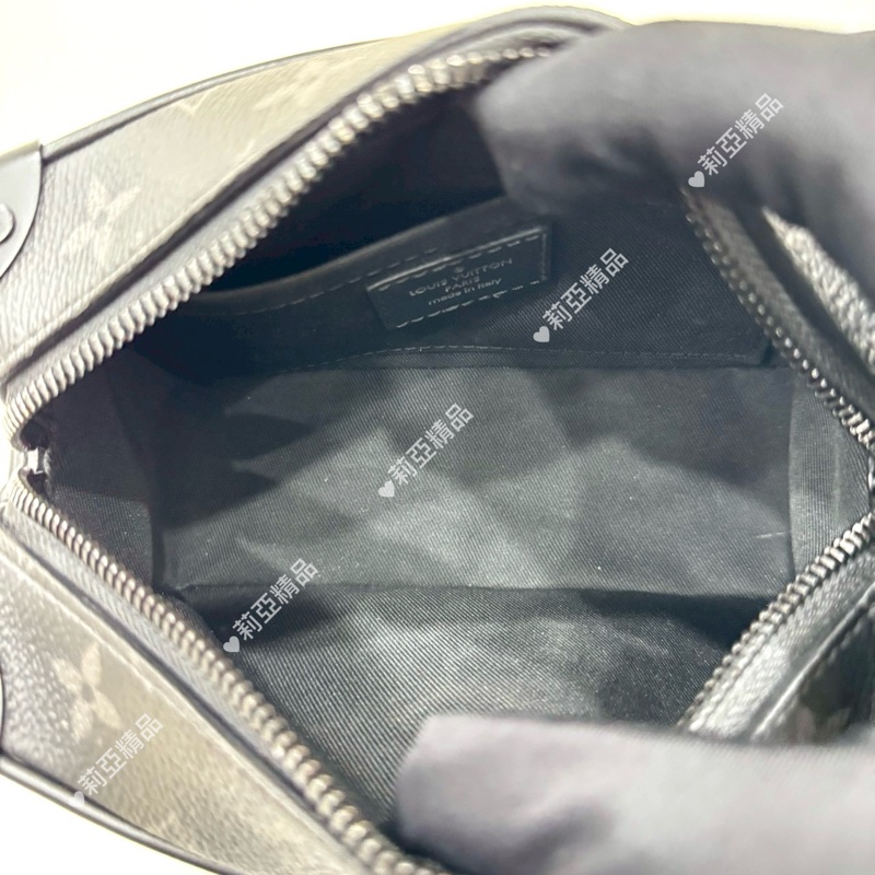 莉亞精品♡ LV m44735 黑老花mini truck盒子包 二手美包-12