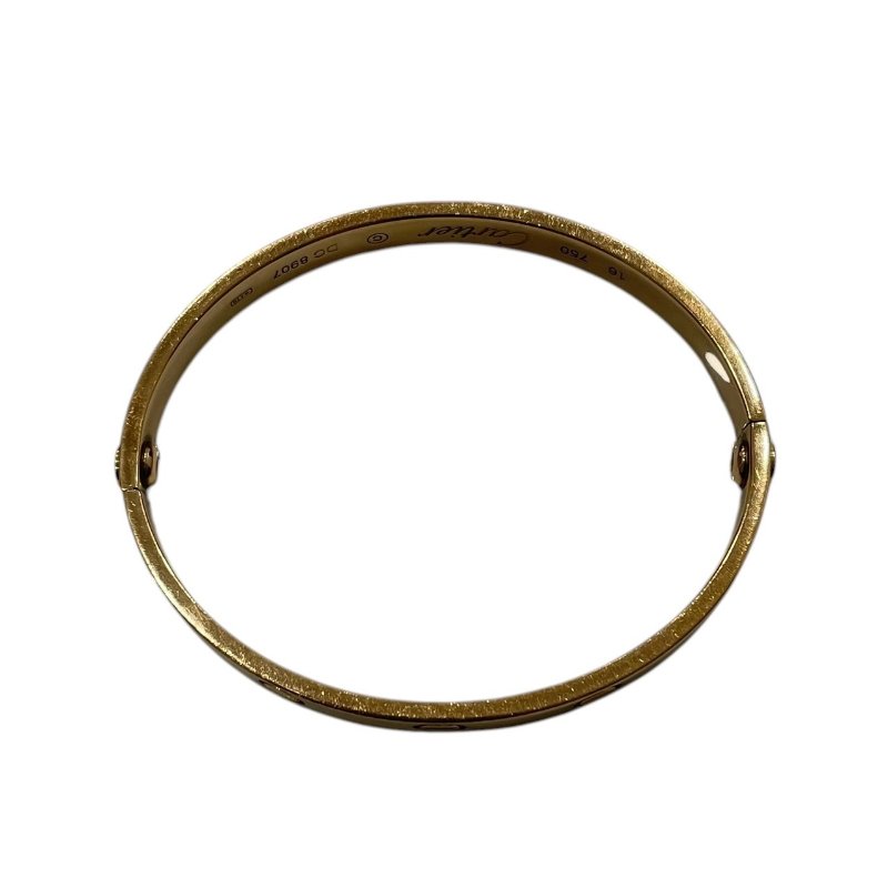 CARTIER 卡地亞 LOVE 手鐲 K18PG #16-5