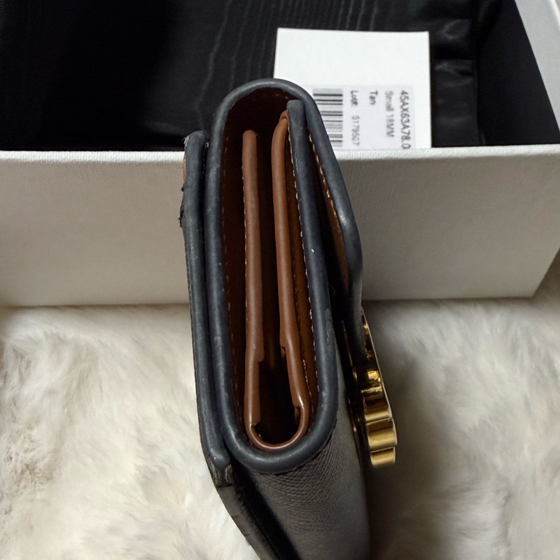 Celine 凱旋門老花短夾-8