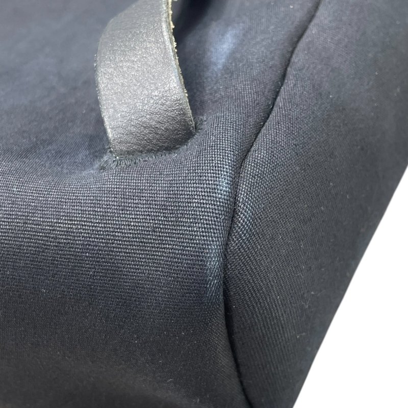 HERMES 愛馬仕 HERBAG 31 兩用後背包 帆布/皮革 黑色 銀扣-9