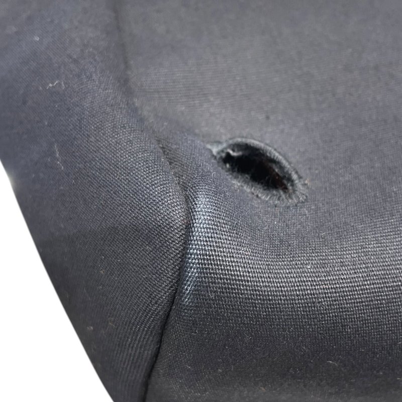 HERMES 愛馬仕 HERBAG 31 兩用後背包 帆布/皮革 黑色 銀扣-19