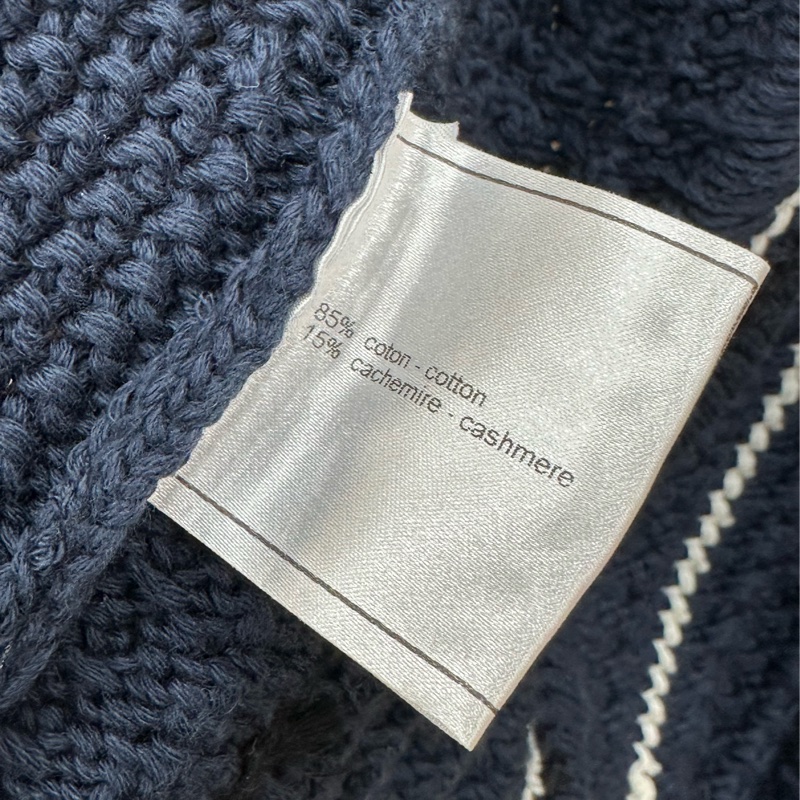 Chanel 香奈兒黑色粗花呢兩口袋上衣外套開襟衫 36碼-3